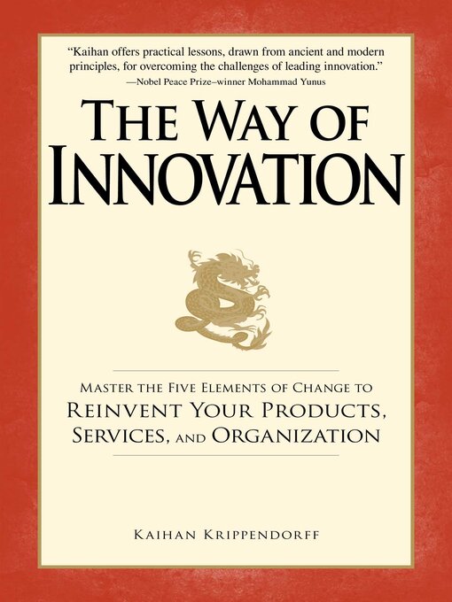 Title details for The Way of Innovation by Kaihan Krippendorff - Available